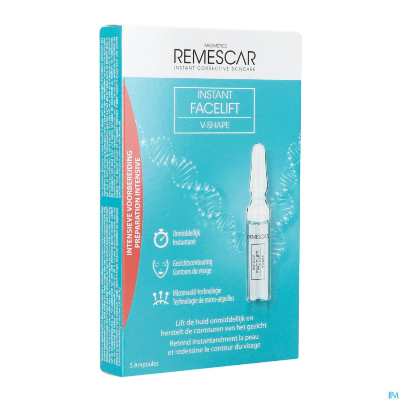 Remescar instant facelift v-shape    amp 5x2ml