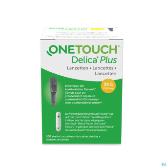 Onetouch delica plus lancettes  100