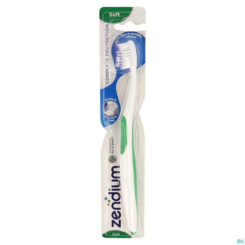 Zendium brosse dents souple protection complete