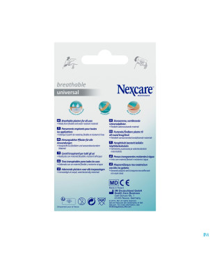 Nexcare 3m breath.univ.25x72mm strips 20 n0320ns-1
