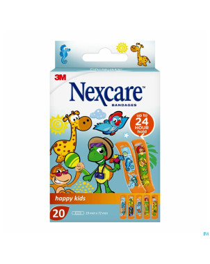 Nexcare 3m happy kids    strips 20 n0920nlw