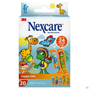 Nexcare 3m happy kids    strips 20 n0920nlw