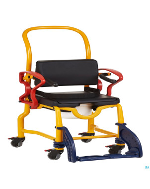 Augsburg chaise 80kg roues 3 pouces multicolor