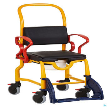 Augsburg chaise 80kg roues 4 pouces multicolor