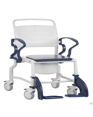 Bonn chaise 130kg gris-bleu