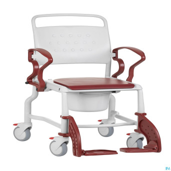 Bonn chaise 130kg gris-rubis