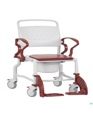 Bonn chaise 130kg gris-rubis