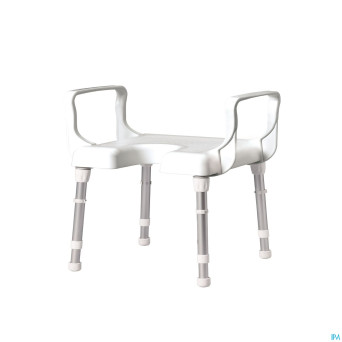 Cannes chaise douche 130kg accoudoirs