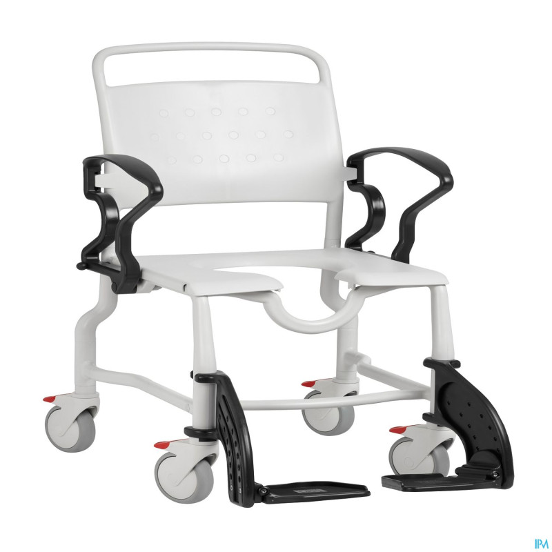 Erfurt chaise 130kg gris-noir