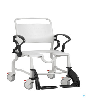 Erfurt chaise 130kg gris-noir