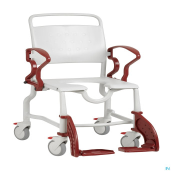 Erfurt chaise 130kg gris-rubis