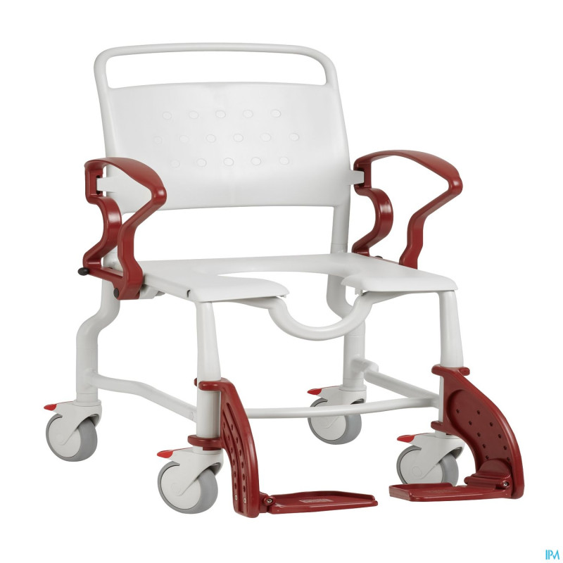 Erfurt chaise 130kg gris-rubis