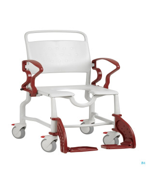 Erfurt chaise 130kg gris-rubis