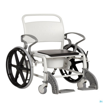 Genf chaise 130kg 24pouces assise grise gris-gris