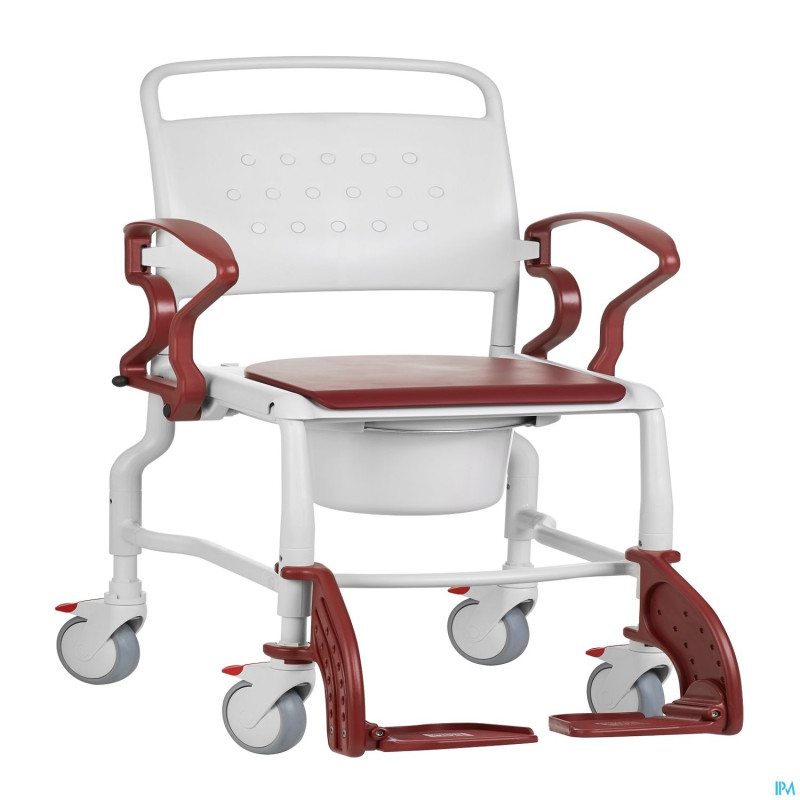 Hamburg chaise 130kg gris-rubis