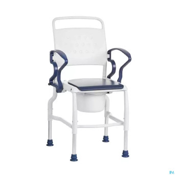 Kiel chaise 130kg gris-bleu