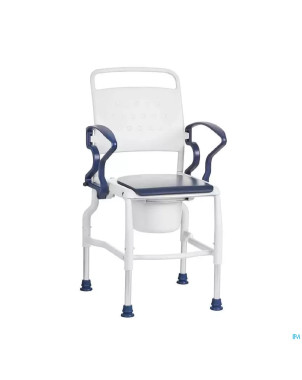 Kiel chaise 130kg gris-bleu