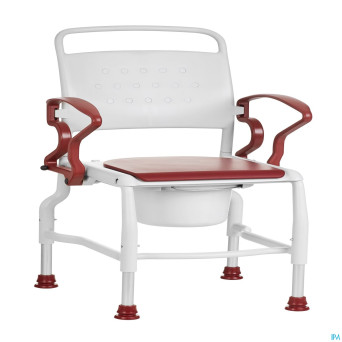 Kiel chaise 130kg gris-rubis