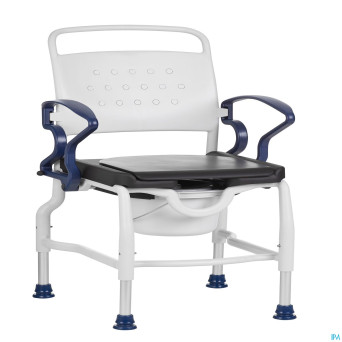 Konstanz chaise 130kg gris-bleu