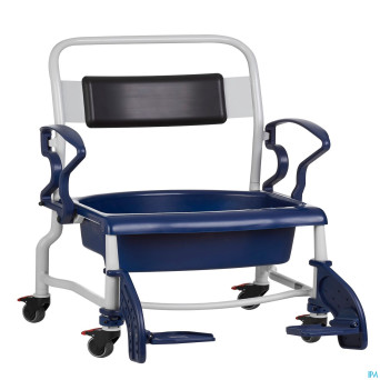 Malta chaise 130kg gris-bleu