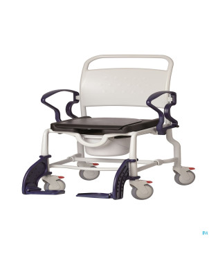 New york chaise 150kg gris-bleu