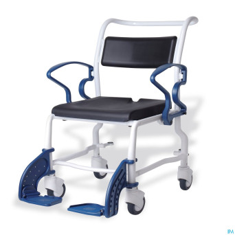 Oslo chaise 150kg gris-bleu