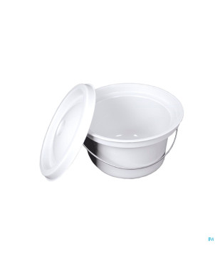 Seau + couvercle gris