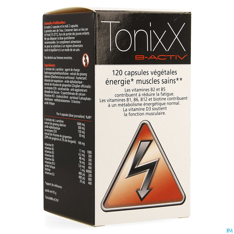 Tonixx b-activ    comp 120 nf