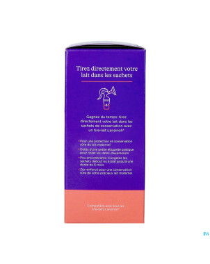 Lansinoh sachet conservation lait maternel50 40056