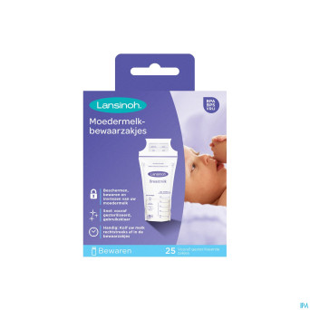 Lansinoh sachet conservation lait maternel25 99205