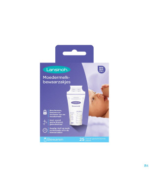 Lansinoh sachet conservation lait maternel25 99205