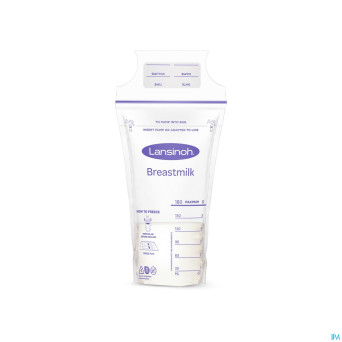 Lansinoh sachet conservation lait maternel25 99205