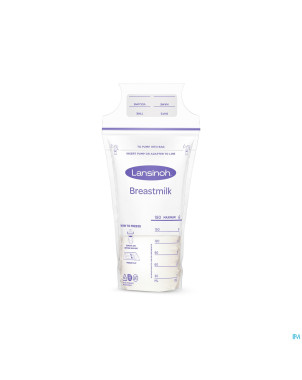 Lansinoh sachet conservation lait maternel25 99205