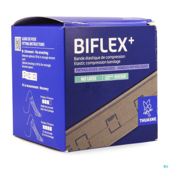 Thuasne biflex 17+ forte etalonnee beige 8cmx3m