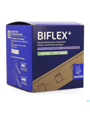Thuasne biflex 17+ forte etalonnee beige 8cmx4m