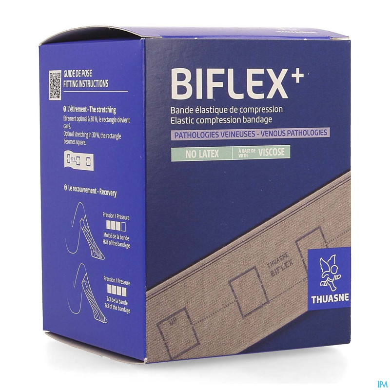 Thuasne biflex 17+ forte etalonnee beige 10cmx3m