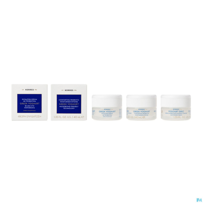 Korres kf yogourt grec prob.cr rec.hydra int. 40ml