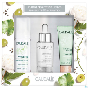 Caudalie coffret vinoperfect heros eclat instante