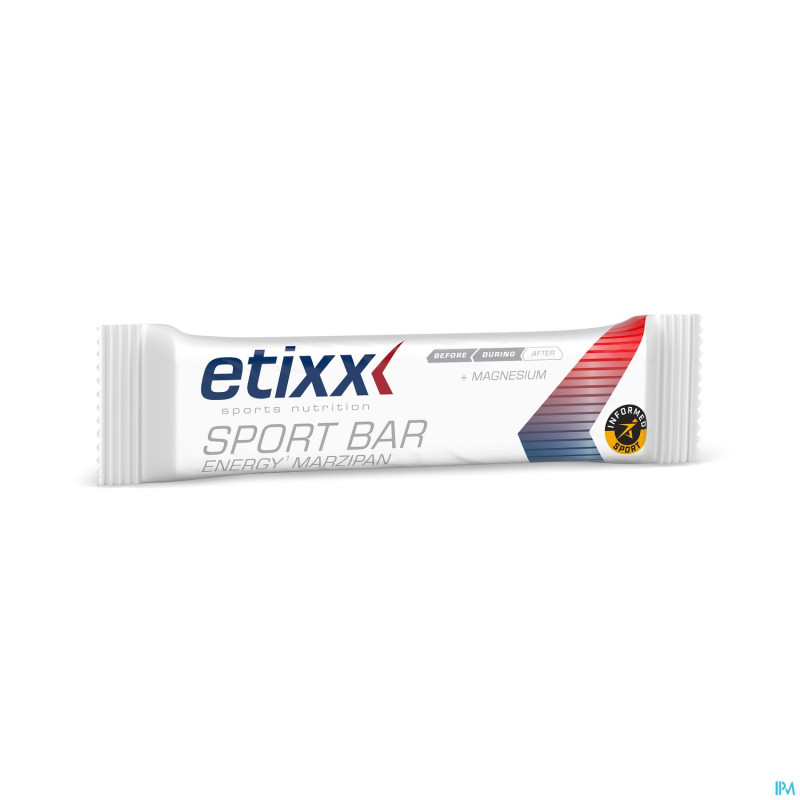 Etixx energy marzipan sport bar 50g