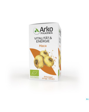 Arkogelules maca bio    caps 40