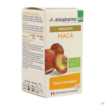 Arkogelules maca bio    caps 40