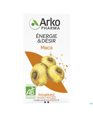 Arkogelules maca bio    caps 40