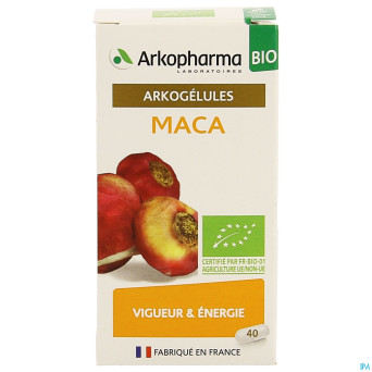 Arkogelules maca bio    caps 40
