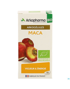 Arkogelules maca bio    caps 40