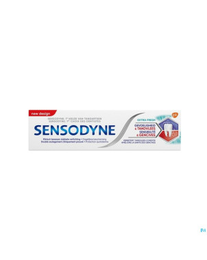 Sensodyne sens. gencives dentifr. extra fresh 75ml