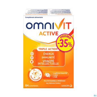 Omnivit active 40mg    comp 84 promo -35%