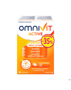 Omnivit active 40mg    comp 84 promo -35%