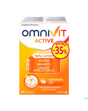 Omnivit active 40mg    comp 84 promo -35%