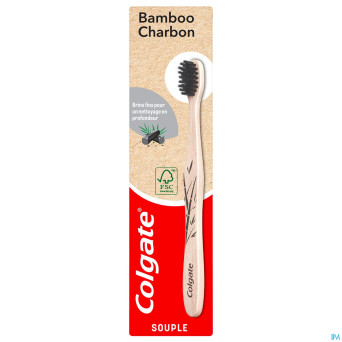 Colgate brosse a dents bambou souple
