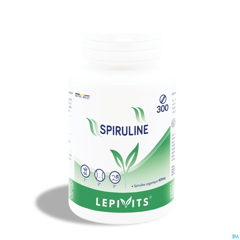 Lepivits spiruline 400mg   comp 300